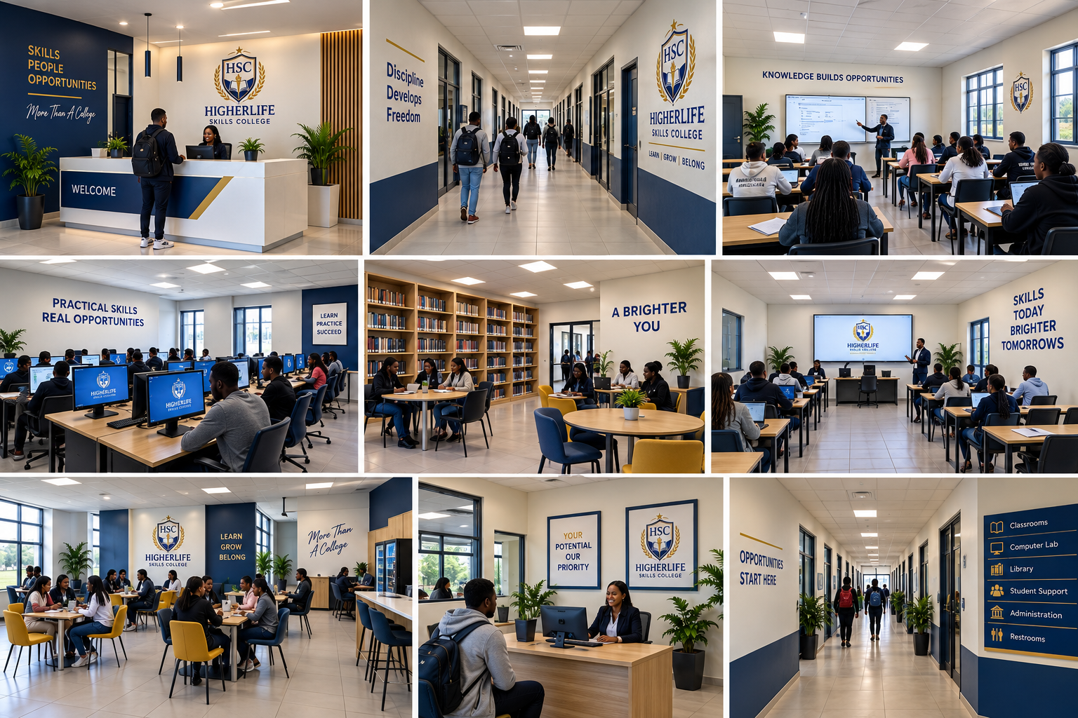 Inside Higherlife Skills College